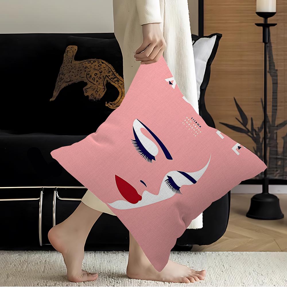 Чехол для подушки Singer A-Adele 30x50 Полиэстер Подушки для дивана Декоративные декоративные подушки Домашний декор Наволочка 16x16Inch