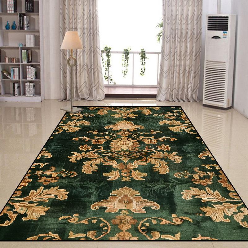 Persian Style Large Carpet for Living Room Decoration Luxury Washable Coffee Table Floor Mat Bedroom Non-slip Rugs 200x300cm