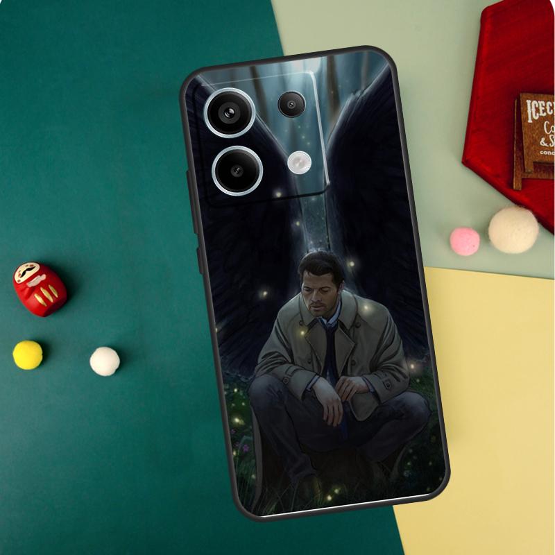 Angel Castiel Supernatural Case For Xiaomi Redmi Note 13 Pro 14 12 11 10 11S 12S Redmi 15 14C 13C 10C 12C 15C Funda