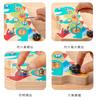 Montessori Early Education Children Screw Wooden Nut Disassembly And Assembly Tool Combination Busy Board Toy