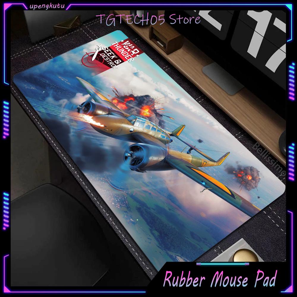 Tappetino Mouse War Thunder Gamer Nuovo HD Tappetini per Scrivania Casa MousePad Tappetino Tastiera Morbido Ufficio Antiscivolo Gomma Naturale Tappetino Mouse Gamer