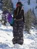 Calças de Esqui Camufladas Unissex: Equipamento de Snowboard à Prova de Vento, Impermeável, Espesso, Forrado com Fleece, Estilo Americano.