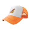 Yellow Pink Butterfly Baseball Cap Big Size Hat Golf Vintage Visor Man Womens