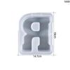 Resin Molds Resin Casting Alphabet Mold - 26 Large Letters Pendulum Crystal Molds, Sturdy Letter & Number Silicone Mold for Epoxy Resin Crafts
