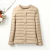 Down Jacket Women's Short Autumn and Winter Light Liner Light Thin Fashion Warm White Duck Down Jacket