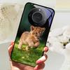 For Honor X9C Smart Case Cover Fashion Luxury Cool Animals Painted Fundas For Honor X9C Smart Tempered Glass Phone Back Shell