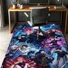 Demon Slayer Pattern Rug, Indoor/Outdoor Mat, for Picnic, Gameroom, Bedroom, Office, Living Room, Home Decor Carpet, Birthday Gift