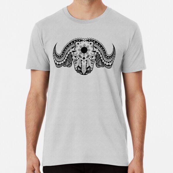 

Tribal Water Buffalo aka Carabao by Tribal K S to 5XL Made in the AU/USA T-Shirt S