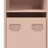 Sideboard Pink 135 x 39 x 73.5 cm Cold Rolled Steel