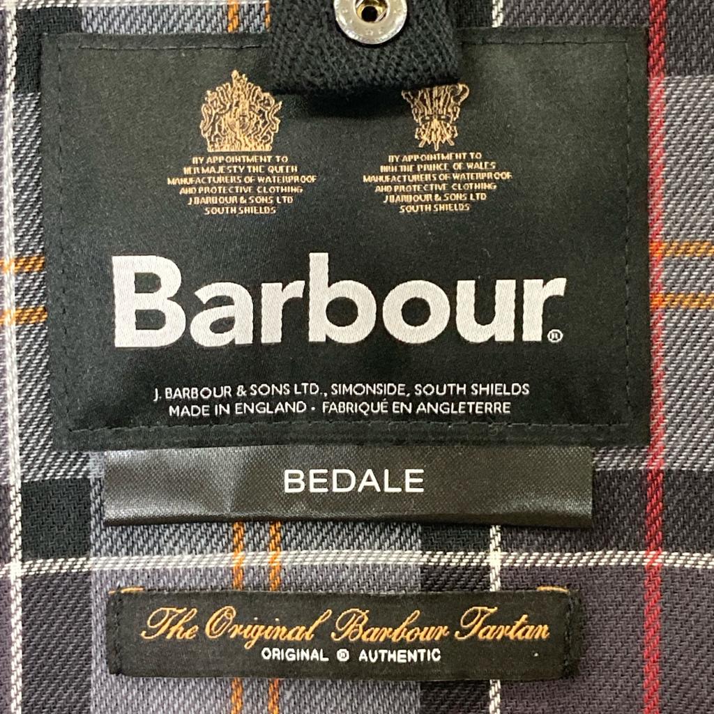 Barbour 242MWX0018 24AW Black BEDALE Wax Jacket (Regular Fit) Jacket 38 BrownUsed