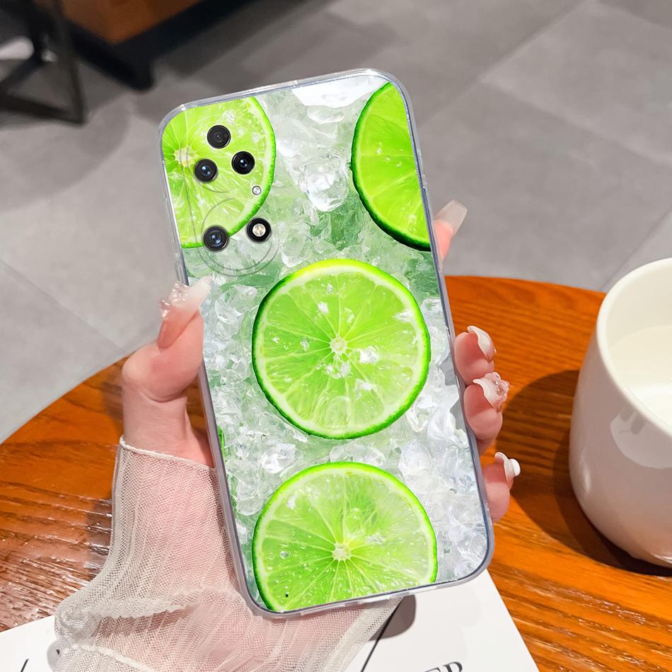 For Huawei P50 Pro P50E Phone Case Dreamy Colorful Pattern Phone Shell For Huawei P 50 Soft TPU Clear Silicone Lightweight Cover Huawei P50E