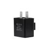 12V 2Pin Motorcycle Adjustable LED Flasher Relay Turn Signal Indicator Advanced SMD Chip Technology