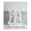 Yamazaki Jitsugyo 5712 Plastic Bags 2 Rows & 30L Garbage Bag Stand White Approx. W23XD29XH54cm (When used) Tower Separation Trash Can Plastic Bag