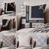Mode Luxus JJoopMT Coole Kissenhülle Seidig Elegant Komfort Schlafsofa Versteckter Reißverschluss Strandkissenbezug