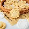 9Pc Halloween Pumpkin Head Biscuit Mold Funny Pumpkin Expression Cookie Cutter Set Fondant Sugar Craft Mold Cake Decoration Tool