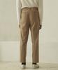 FILLCHIC Belted Double-Pleated Pants (Beige)