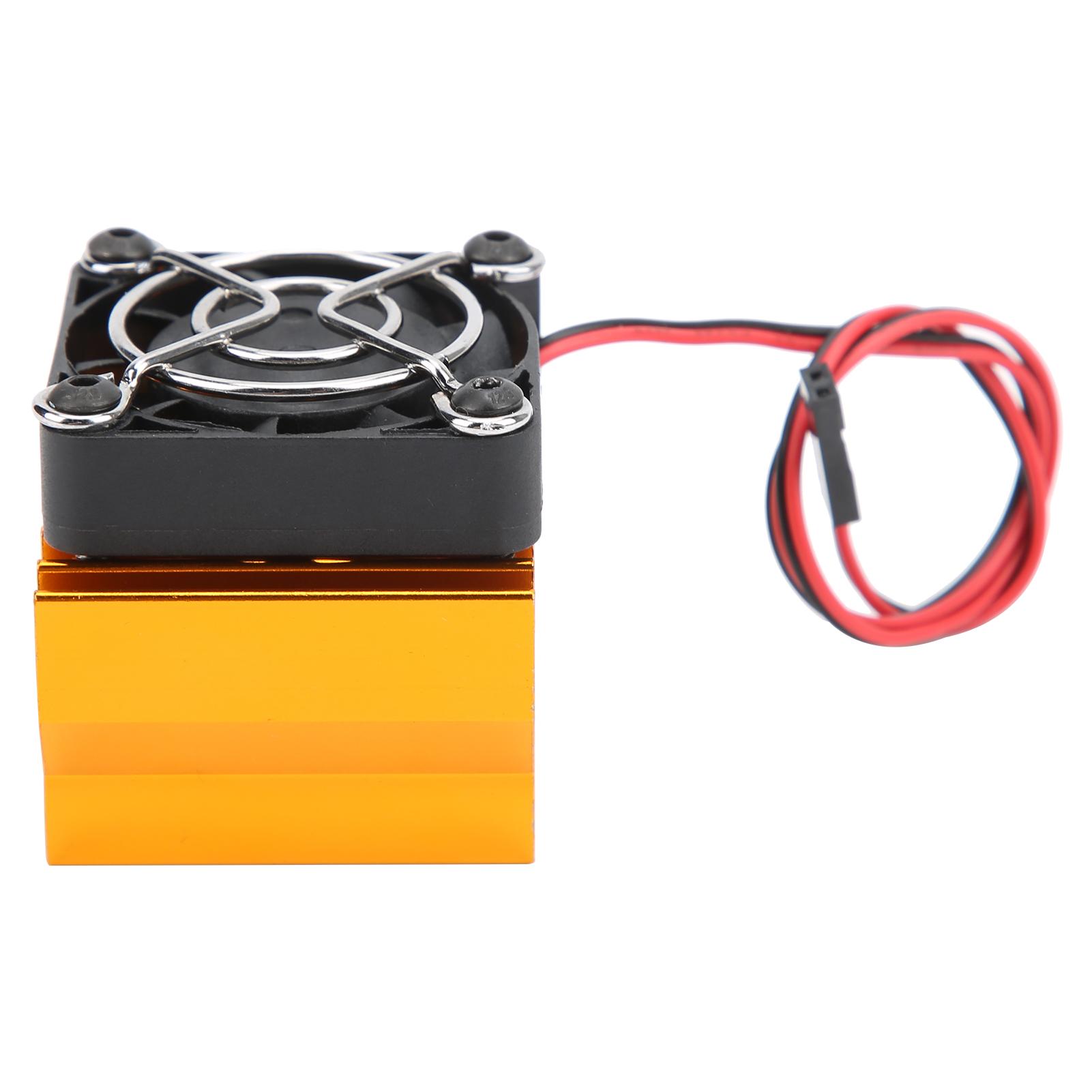 

110 RC Car 3650 Brushless Motor Cooling Fan 540 Brushed Motor Fan with Heatsink