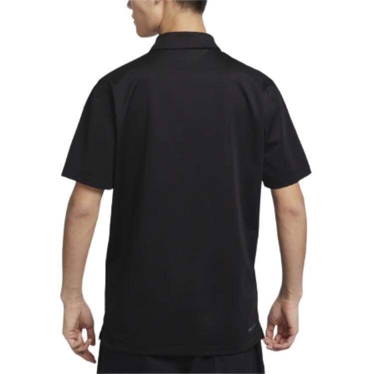 New Nike Dri Fit Polo Shirt Men's Black IB8831-010