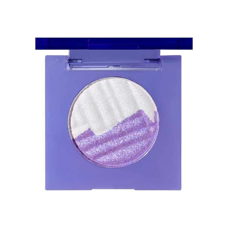 Aurora Iridescent Highlighter Powder Portable Eye Shadow Palette For Women Students