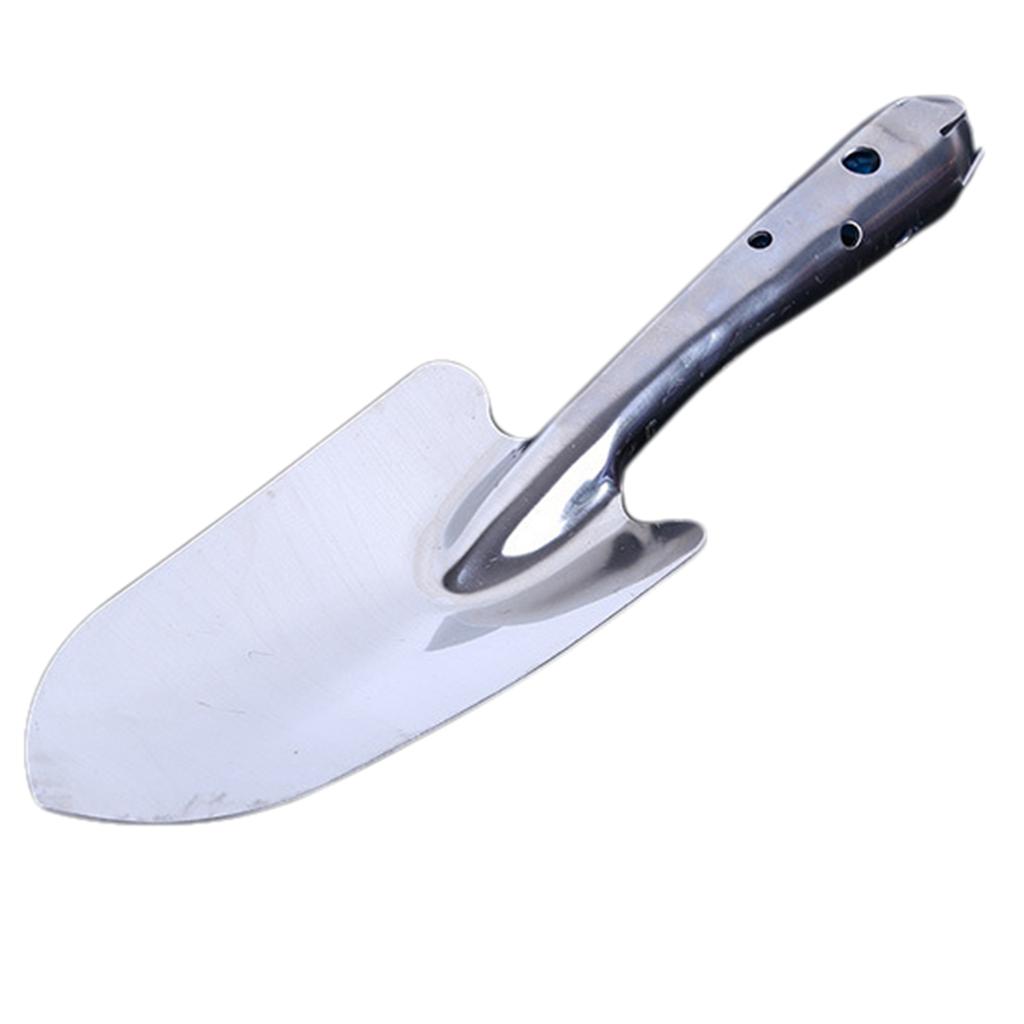 Garden Stainless Steel Small Shovel Garden Forest Tools Potted Vegetable Shovel Gardening Digging Soil Fleshy Flower Shovel