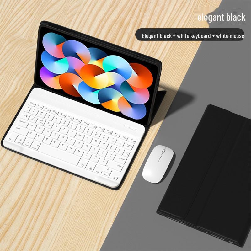 2023 Protective Bluetooth Keyboard Case for RedmiPad SE 10.6 - Compatible with Xiaomi 5/6