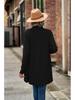 2025 European & American Autumn/Winter Women's Long-Sleeve Solid Color Loose Cardigan