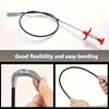 1pc Drain Snake Toilet Unclogger Household Toilet Drain Claw Tool with 4 Claws Pipe Snake Flexible Handheld Drain Grabber