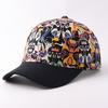 Personality Guochao Facebook Baseball Cap Exotic Printed Elephant Bent Cap