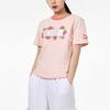 T Shirts Women's Pink Crew Neck Moderate Straight Fit 532042-27