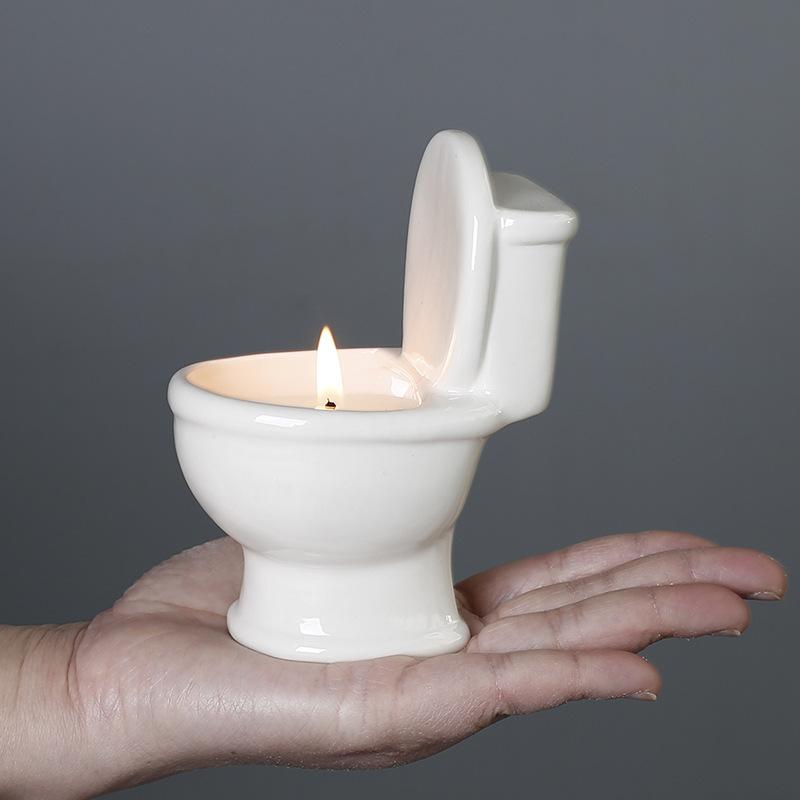 Creative Candle Container Empty Cup Support Wax Filling Ceramic Scented Candle Cup Diy Candle Holder