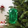 Transparent Gemstone Christmas Pendants DIY Christmas Tree Ornaments  for Xmas Tree