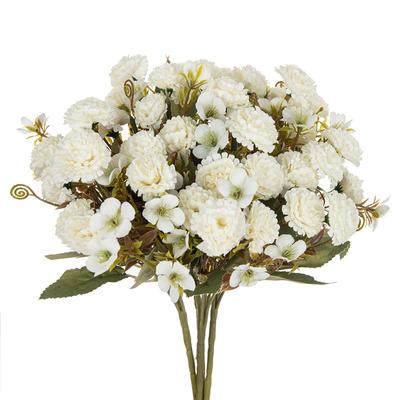 1/5/10PCS Clove Carnation Ornamental Flowerpot Decorative Flowers Scrapbooking Christmas Decor Home Wedding Artificial Plants