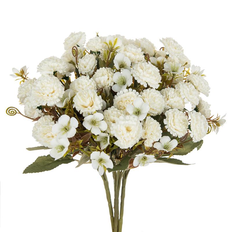 1/5/10PCS Clove Carnation Ornamental Flowerpot Decorative Flowers Scrapbooking Christmas Decor Home Wedding Artificial Plants