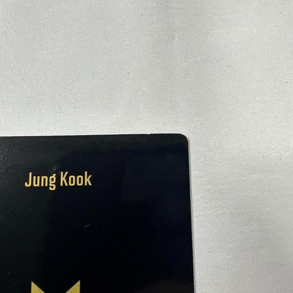 [USED] FC Exclusive BTS Jungkook Merch Box Trading Cards