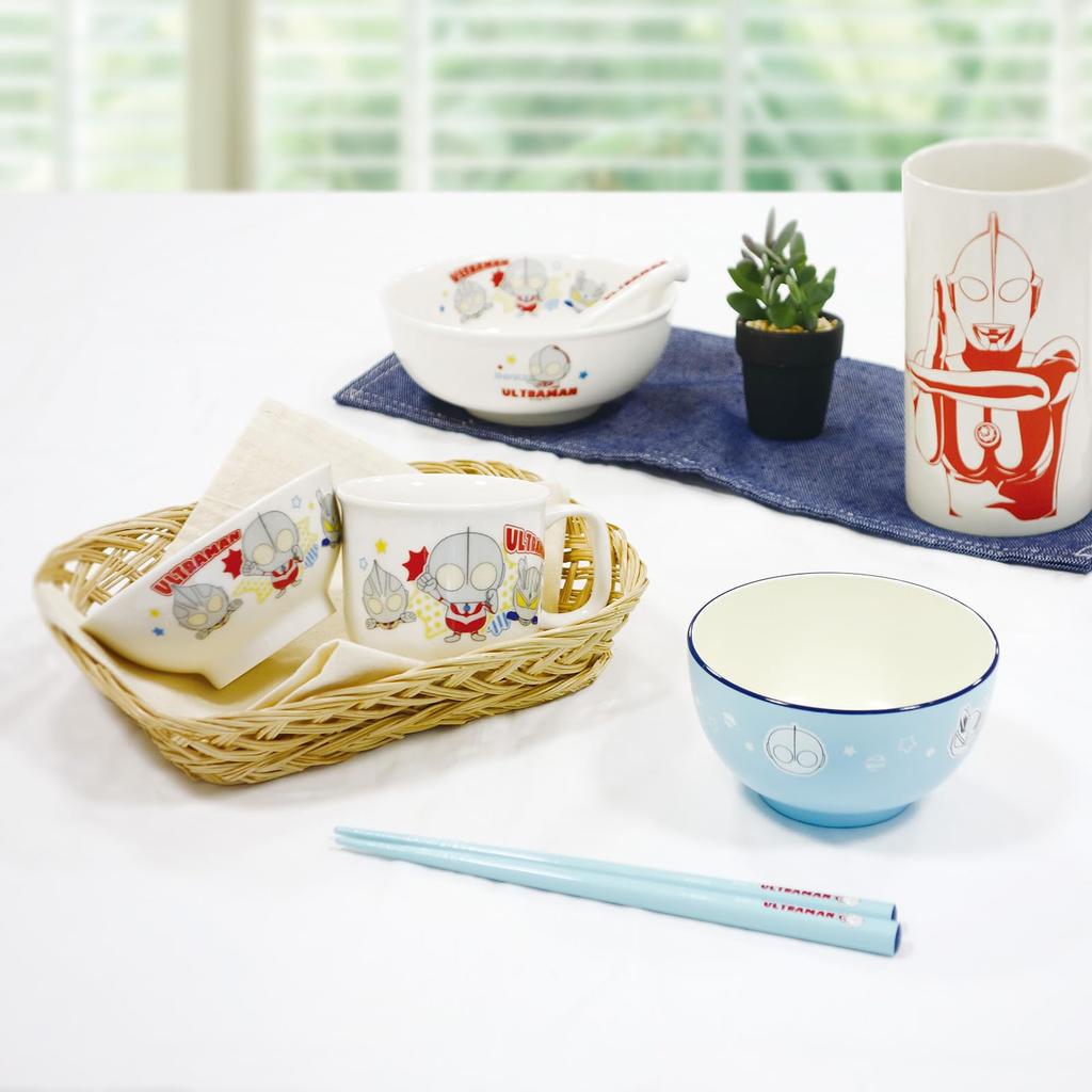Microwave and Dishwasher Made in 059132 "Ultraman" Mug, Approx. 180ml, Children's Tableware, Safe, Japan,