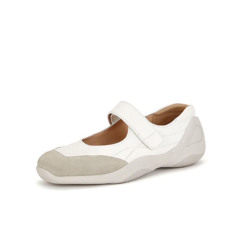 [] Mainly comfortable~ Velcro heightens function Mary Jane casual shoes women's single shoes