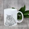 Kurilian Bobtail - Cup with a Cat, Cute Cup with Graphics, a Gift with Your Photo from the Art-Dog Brand