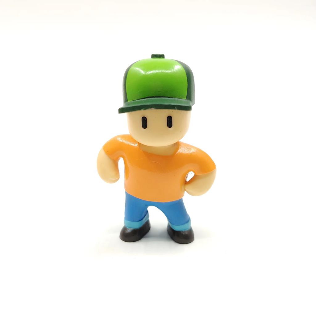 New Stumble Guys Original Action Figure Kawaii Anime Game Model Statue Multiplayer Type Collection Kids Birthday Gift Toy PVC Poseable Articulated