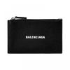 Balenciaga 640535 1izi3 1090 Cash Logo Zip Card Holder