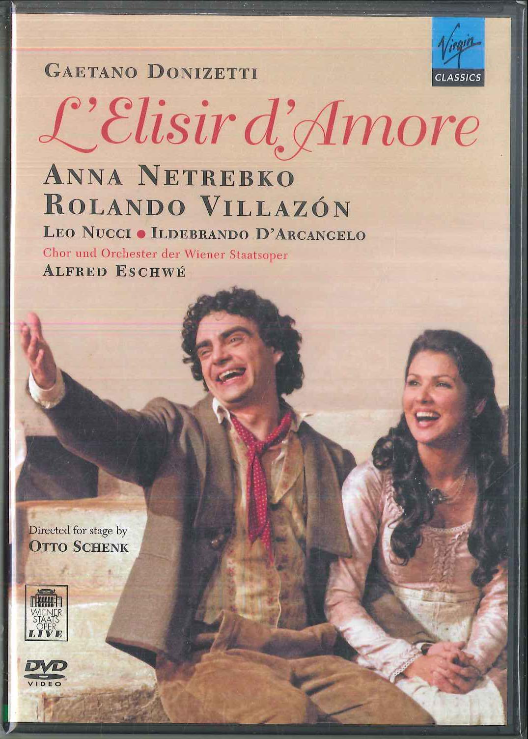 

DVD FELICE ROMANI ALFRED ESCHWE OTTO Donizetti LElisir dAmore TOBW93050 EMI 2007 Japan Movies DVD Used