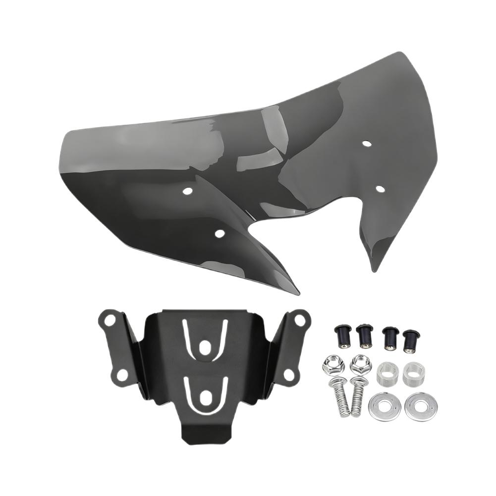 Windscreen With Bracket For CFMOTO 675NK 2026 Windshield Wind Deflector Fairing Visor Motorcycle Accessories Front Screen Glass