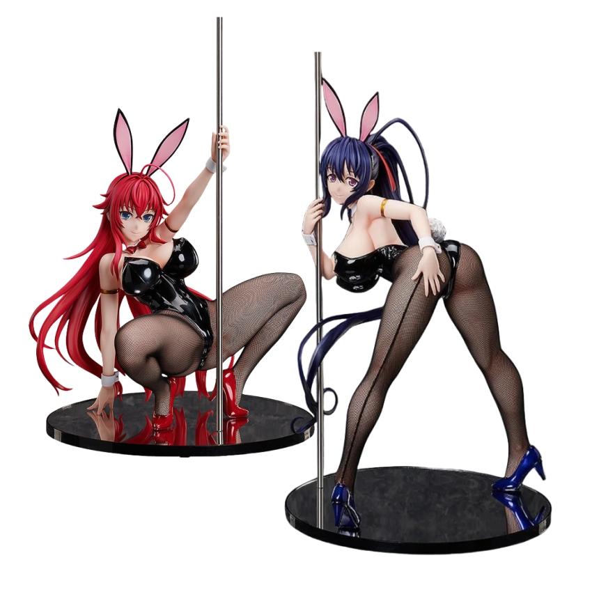 41CM Ensino Médio D x D FREEing B-style BorN Rias Gremory Versão Coelho menina Figura 1/4 PVC Anime Adulto Modelo de Ação Boneca Presente brinquedos