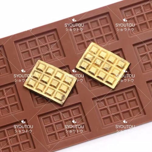 Silicone Mold for Chocolate Bars, 12 Mini Chocolates