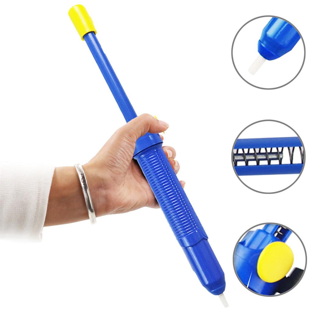 Vacuum De-solder Tool Heavy Duty Desoldering Pump High Temperature Resistant Tin Remover Removal Tools
