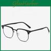 Stylish Tr90 Flat Light Glasses With Blue Light Filter For Men And Women