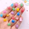 30pcs Resin 8*12mm Colorful 3D Mini Tortoise Flat back Rhinestone Scrapbook DIY Wedding Applique Decor Craft Jewelry Accessories