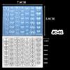 Creative Nail Art Silicone Mould for Easy Pattern and Designs Creation Soft Materials Fit Various Nail Shapes and Lengths