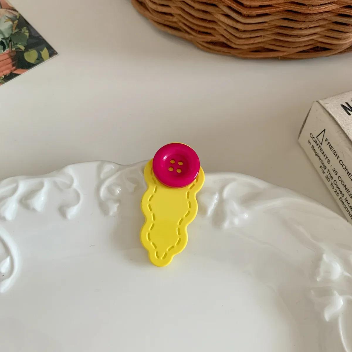 

1 шт. разноцветные заколки-кнопки для женщин и девочек, BB-зажимы для сломанных волос, фиксированные зажимы, корейская челка, боковой зажим, цветной зажим для укладки волос