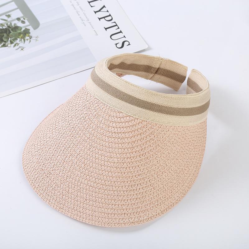 Summer Cool Hat New Empty Top Grass Hat Outdoor Mountaineering Sunscreen Hat Women's Sunscreen Hat