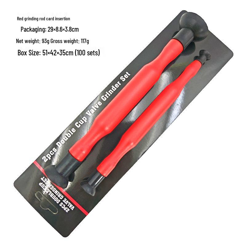 Pneumatic Valve Lapping Tool with Suction Cup and Paste for Car Repair